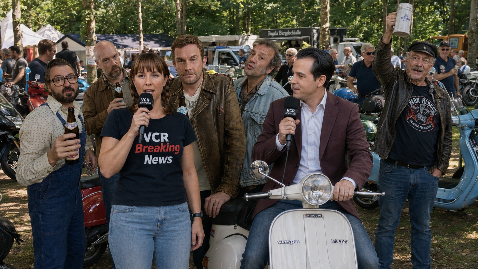 Okay Leute!

🥰 Wer hofft auch, dass #CarolineCosa und #RomanRollig dieses Jahr LIVE auf unser Vespatreffen und Sommerfest VC Regensburg 2026 kommen? 💪

‼‼ Nehmt Euch am 31. Juli und 01. August 2026 nichts anderes vor und kommt auf die Freizeitinsel Bad Abbach ‼‼

Wir sind auf jeden Fall sicher, dass wir die beiden demnächst wiedersehen werden! 📺

💚🤍❤🛵📺🎤🛵📺🛵❤🤍💚

#vespaclubregensburg #vespagram #vespatreffen #savethedate #vespafamily
